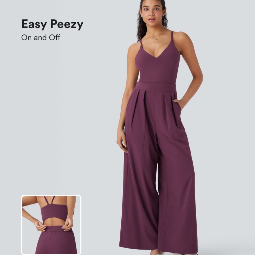 HALARA Deep Purple Jumpsuit